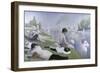 Bathers at Asnieres-Georges Seurat-Framed Giclee Print