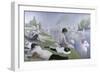 Bathers at Asnieres-Georges Seurat-Framed Giclee Print