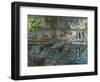 Bathers at La Grenouillere, 1869-Claude Monet-Framed Giclee Print