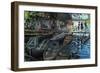 Bathers at La Grenoullière-Claude Monet-Framed Art Print