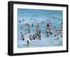 Bathers at Tamarama, Sydney, Australia-Robert Francis-Framed Photographic Print