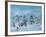 Bathers at Tamarama, Sydney, Australia-Robert Francis-Framed Photographic Print