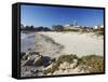 Bathers Beach and Round House, Fremantle, Western Australia, Australia, Pacific-Ian Trower-Framed Stretched Canvas