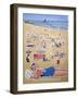 Bathers, Broadhaven Beach, Dyfed, 1995-Huw S. Parsons-Framed Premium Giclee Print