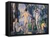 Bathers, C. 1890-Paul Cézanne-Framed Stretched Canvas