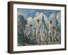 Bathers, C. 1890-Paul Cézanne-Framed Giclee Print