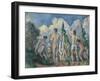 Bathers, C. 1890-Paul Cézanne-Framed Giclee Print