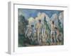 Bathers, C. 1890-Paul Cézanne-Framed Giclee Print