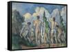 Bathers, C. 1890-Paul Cézanne-Framed Stretched Canvas