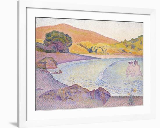 Bathers, C.1892-95-Henri Edmond Cross-Framed Giclee Print