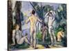 Bathers, C1890-Paul Cézanne-Stretched Canvas