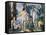 Bathers, C1890-Paul Cézanne-Framed Stretched Canvas