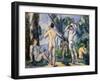 Bathers, C1890-Paul Cézanne-Framed Giclee Print