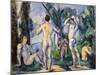 Bathers, C1890-Paul Cézanne-Mounted Giclee Print