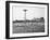 Bathers Enjoying Coney Island Beaches. Parachute Ride and Steeplechase Park Visible in the Rear-Margaret Bourke-White-Framed Photographic Print