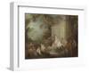 Bathers in a Park-Jean-Baptiste Joseph Pater-Framed Giclee Print