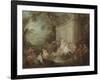 Bathers in a Park-Jean-Baptiste Joseph Pater-Framed Giclee Print