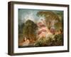 Bathers (Les Baigneuse)-Jean-Honoré Fragonard-Framed Giclee Print