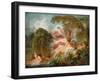 Bathers (Les Baigneuse)-Jean-Honoré Fragonard-Framed Giclee Print