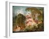 Bathers (Les Baigneuse)-Jean-Honoré Fragonard-Framed Giclee Print