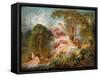 Bathers (Les Baigneuse)-Jean-Honoré Fragonard-Framed Stretched Canvas