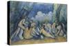 Bathers (Les Grandes Baigneuse), 1894-1905-Paul Cézanne-Stretched Canvas