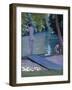 Bathers on the Banks of the River Yerres-Gustave Caillebotte-Framed Giclee Print