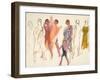 Bathers on the Beach, C.1919-William Samuel Horton-Framed Giclee Print