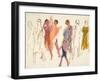 Bathers on the Beach, C.1919-William Samuel Horton-Framed Giclee Print