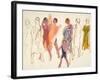 Bathers on the Beach, C.1919-William Samuel Horton-Framed Giclee Print