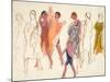 Bathers on the Beach, C.1919-William Samuel Horton-Mounted Giclee Print