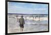 Bathers on the Seashore-Max Liebermann-Framed Giclee Print