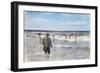 Bathers on the Seashore-Max Liebermann-Framed Giclee Print