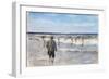 Bathers on the Seashore-Max Liebermann-Framed Giclee Print