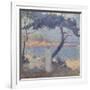 Bathers on the Seashore-Th?o van Rysselberghe-Framed Giclee Print