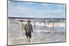 Bathers on the Seashore-Max Liebermann-Mounted Giclee Print