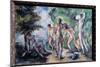 Bathers Painting by Paul Cezanne (1839-1906) 1895 Sun. 0,22X0,33 M Lyon, Musee Des Beaux Arts - The-Paul Cezanne-Mounted Giclee Print
