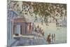 Bathers, Udaipur-Tim Scott Bolton-Mounted Giclee Print