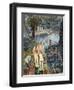 Bathers under Wing Hill, 1998-Ian Bliss-Framed Giclee Print