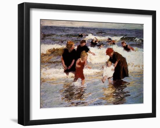 Bathers-Edward Henry Potthast-Framed Art Print