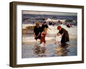 Bathers-Edward Henry Potthast-Framed Art Print