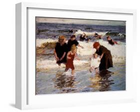 Bathers-Edward Henry Potthast-Framed Art Print