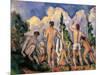 Bathers-Paul Cézanne-Mounted Giclee Print