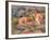 Bathers-Pierre-Auguste Renoir-Framed Art Print