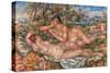 Bathers-Pierre-Auguste Renoir-Stretched Canvas