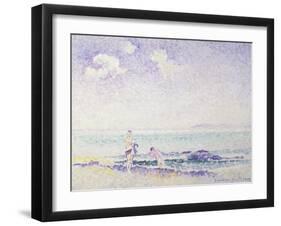 Bathers-Henri-Edmond Cross-Framed Giclee Print