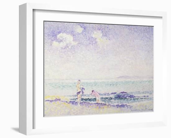 Bathers-Henri-Edmond Cross-Framed Giclee Print