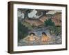 Bathers-Otto Muller-Framed Giclee Print