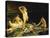 Bathers-Lorenzo Delleani-Stretched Canvas