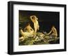 Bathers-Lorenzo Delleani-Framed Giclee Print